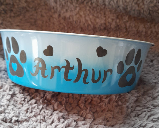 Personalised Pet Feeding Bowl - Large Bowl for Dogs