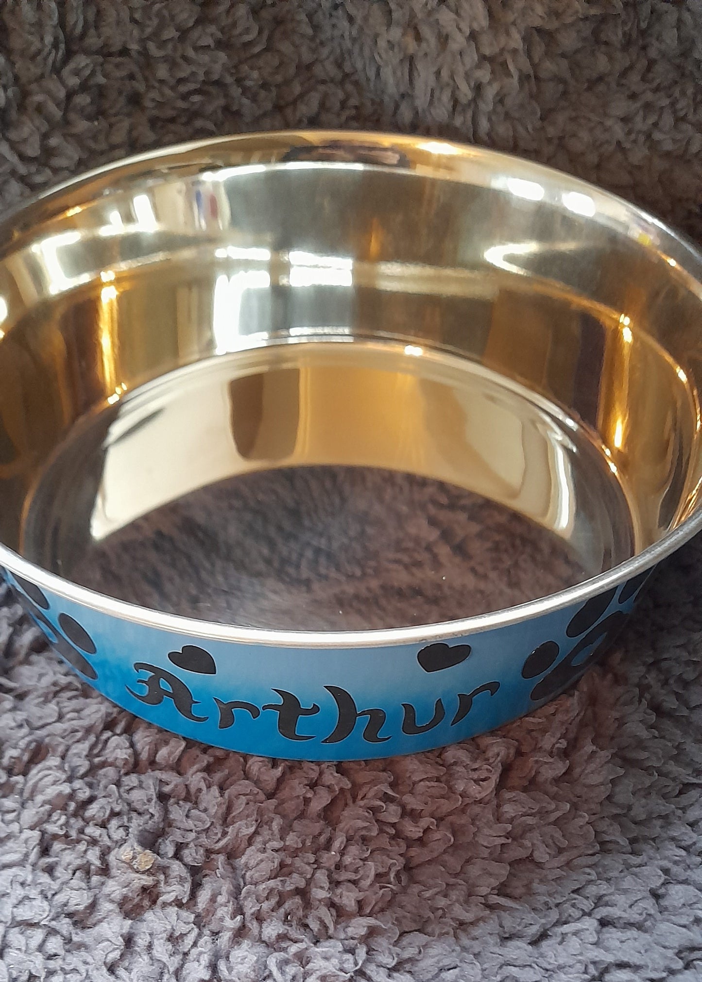 Personalised Pet Feeding Bowl - Large Bowl for Dogs