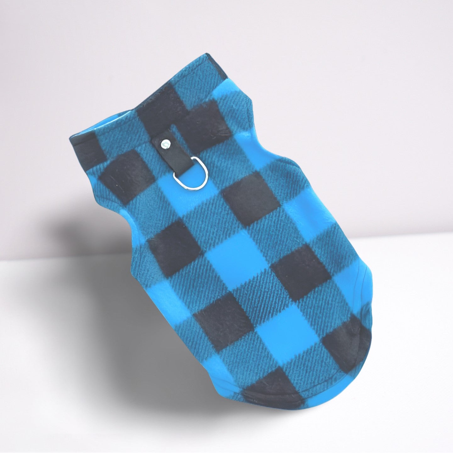 Blue Plaid Warm Jumper