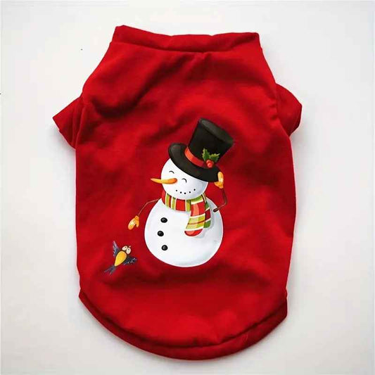 Super Cute Christmas Sweater with Snowman