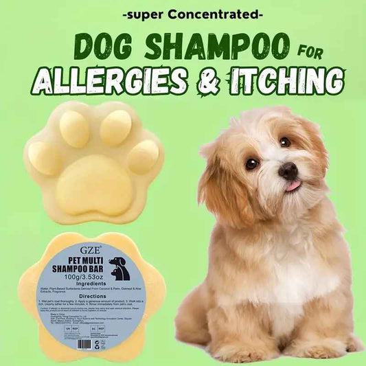Pet Shampoo Bar made with natural ingredients and eco friendly